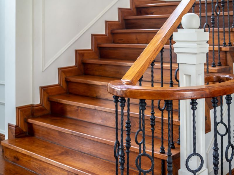 Interior Railing Painting in Wilmington, NC